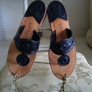 Jack Rogers Sandals Black Size 6